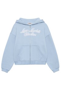 Não selecionado, sky blue