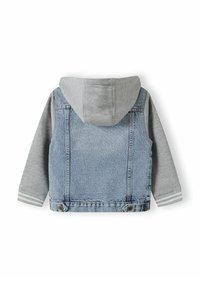 MINOTI FLEECE HOOD AND SLEEVES - Džinsinis švarkelis - light blue denim
