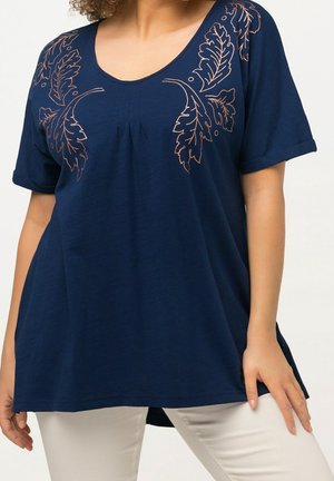 T-shirt med print - dark blue