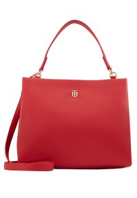 Tommy Hilfiger MODERN SATCHEL - Handtasche - red