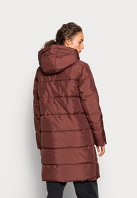 JDY JDYELI SUNNY LONG PADDED  - Casaco de inverno - bitter chocolate