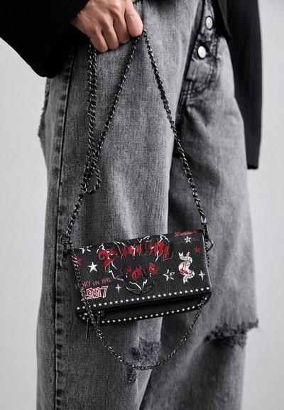 Zadig & Voltaire ROCK NANO PUNK - Umhängetasche - black
