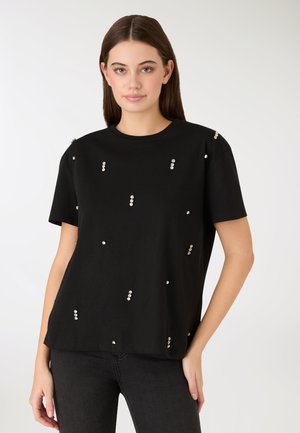 T-shirt con stampa - nero
