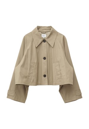 & OTHER STORIES, & OTHER STORIES CROPPED JACKET - Veste légère - beige