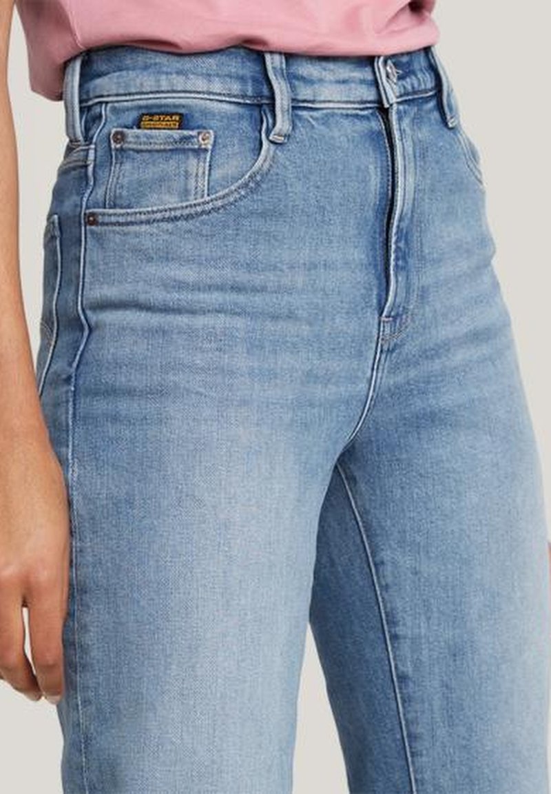G-Star RAW Viktoria High Straight Jeans, blauw (Faded Frozen Lake D23959-d503-g834), 32W x 30L