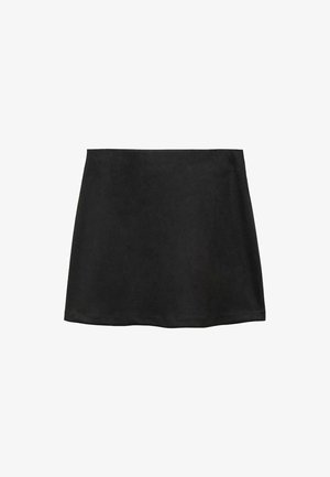 Mango A-line skirt - black