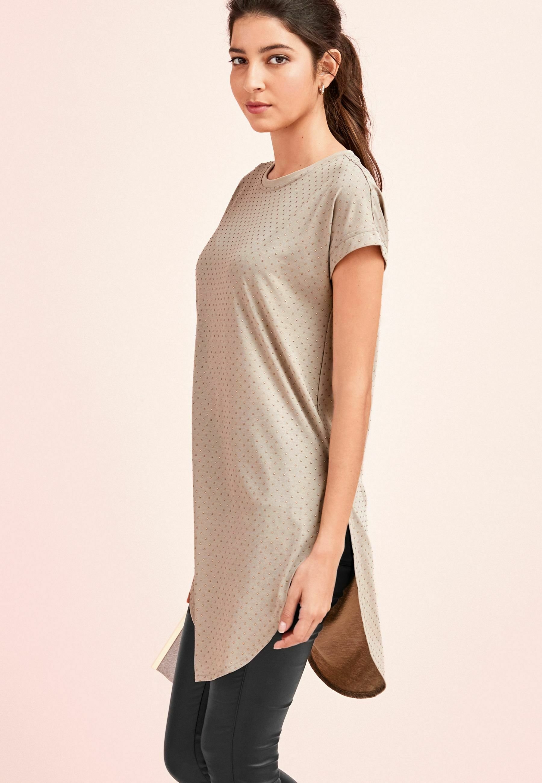 T-Shirt print - natural/ocker - Zalando.ch