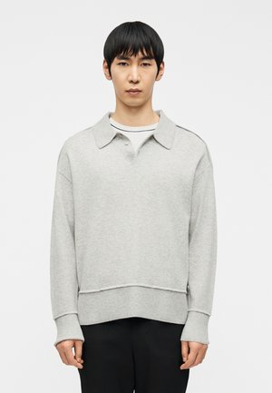 REVERSE LINKED WEDGE - Pulóver - heather grey