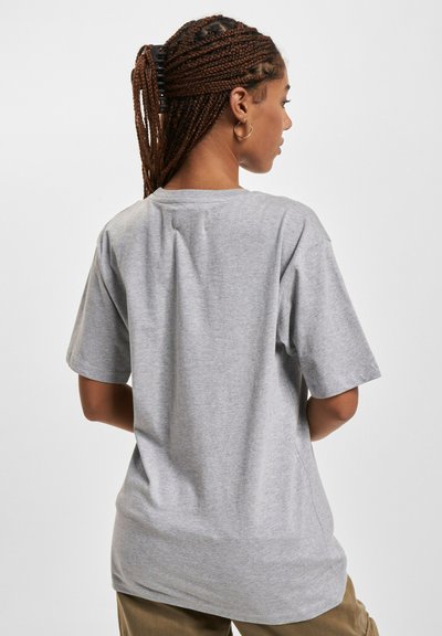 WOOD WOOD WWACE BADGE - Camiseta básica - grey melange