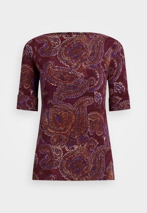 T-shirts print - bordeaux