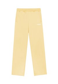 BASIC LOGO JOGGER - Calças de fato de treino - yellow