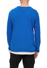 QS LEICHTER - Strickpullover - royalblau