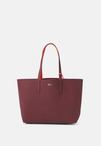 Lacoste 3-IN-1 Tote bag zin sunrise/dark red Zalando