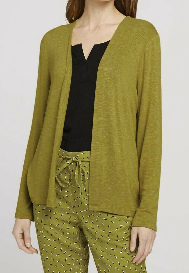TOM TAILOR Cardigan - khaki