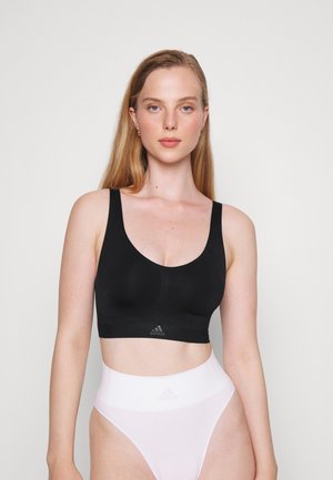 NAKED SEAMLESS REMOVABLE COOKIES - Bustier - black/forged iron