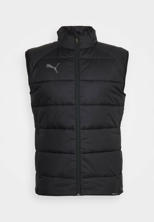 TEAMLIGA VEST JACKET - Liemenė - black