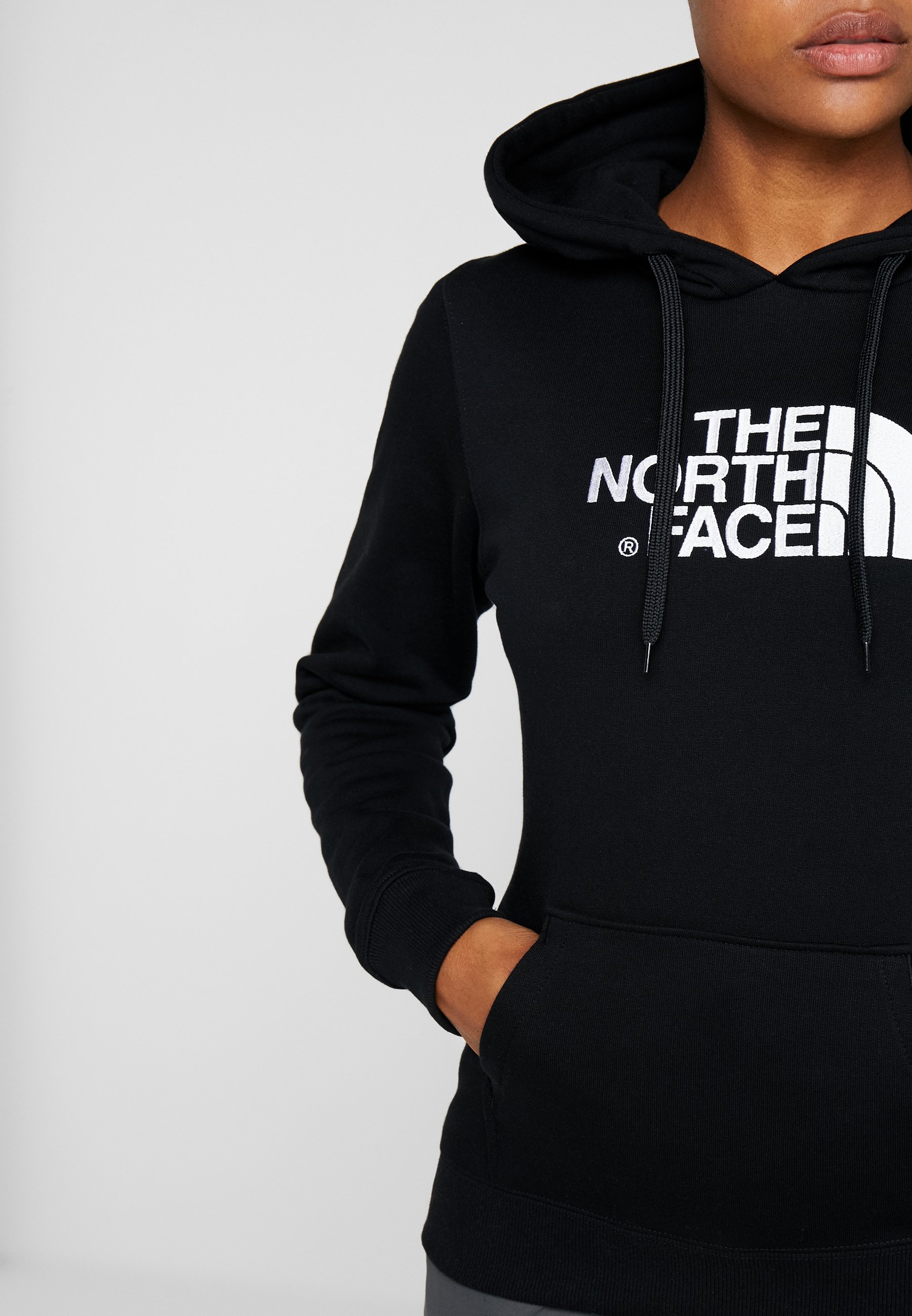 The North Face WOMENS DREW PEAK HOODIE Hoodie black The North Face Drew Peak Capuchon Trui Kinderen, summit gold