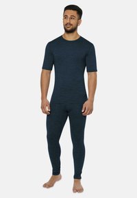 normani Outdoor Sports MERINO UNTERHOSE THERMOUNTERHOSE FUNKTIONSHOSE AUS 100% MERINOWOLLE - Unterhose lang - navy