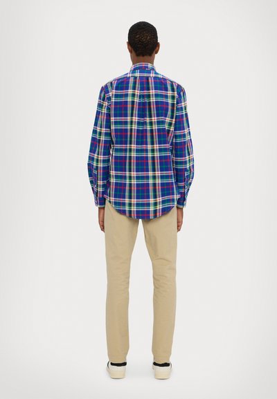 Polo Ralph Lauren LONG SLEEVE SPORT SHIRT - Marškiniai - royal/white multi