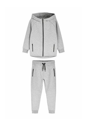 Next, SET - Trainingsanzug - grey marl