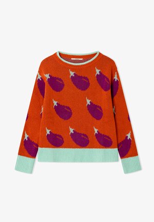 Dr. Bloom, SWEATER MELANZANE TEJA - Pullover - terracota