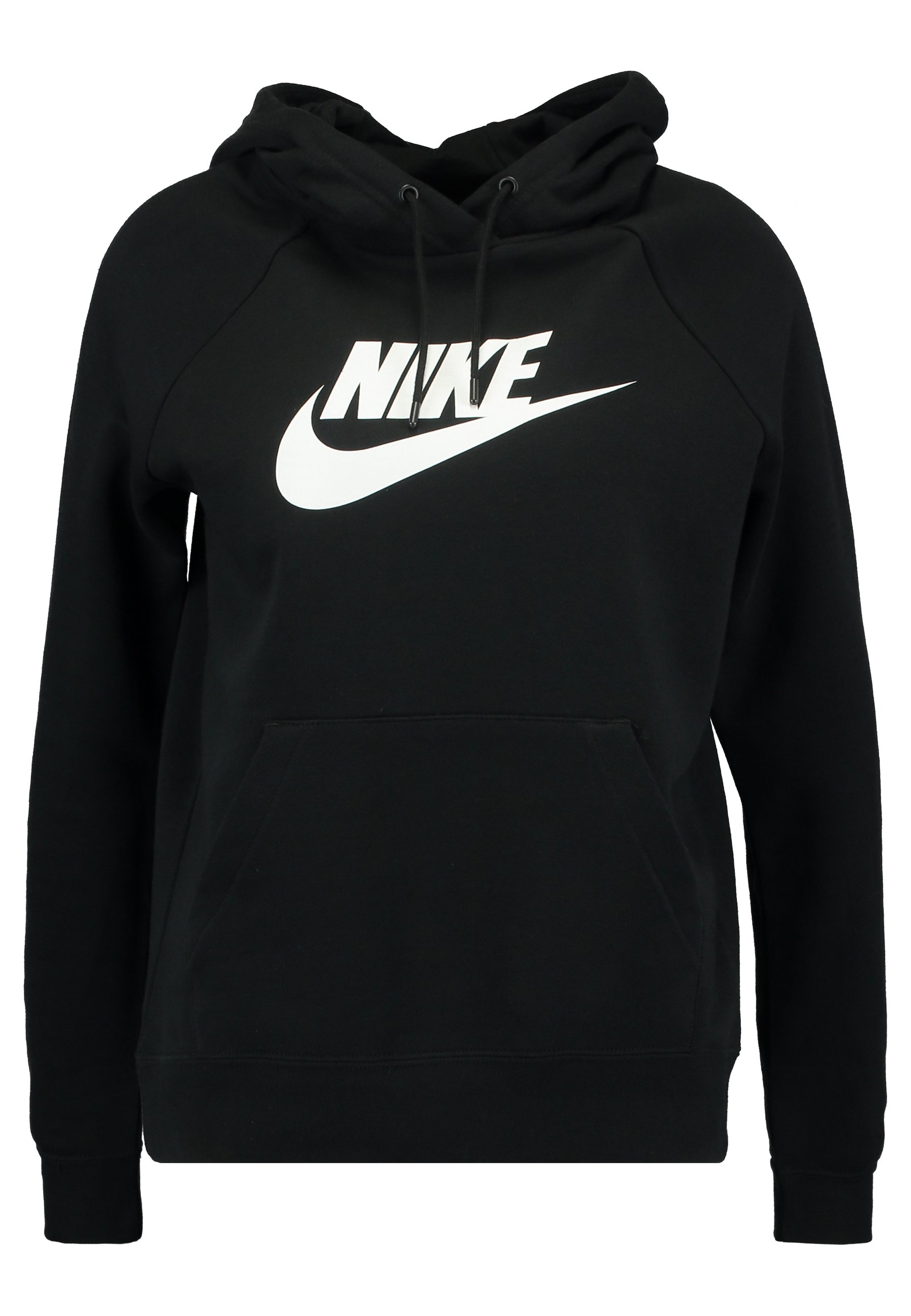 Nike Sportswear HOODIE - Kapuzenpullover - black/white/schwarz - Zalando.de