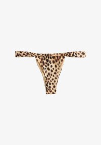 Ausgewählt, brown leopard print