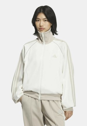 adidas Sportswear, STSV TRACK TOP - Felpa con zip - off white