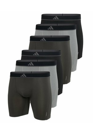 6 PACK - Boxerbriefs - schwarz grau