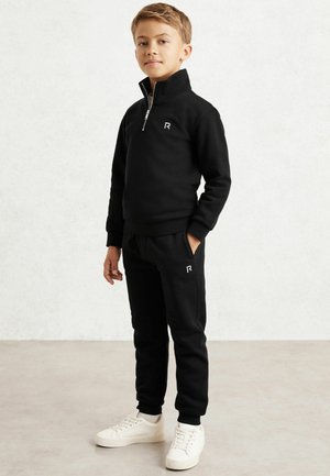 Reiss, SULLEY HALF-ZIP LOGO TRACKSUIT SET - Tepláková súprava - black