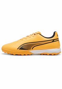 Puma - KING MATCH TT  - Scarpe da calcetto con tacchetti - sun stream black sunset glow Immagine in miniatura 1