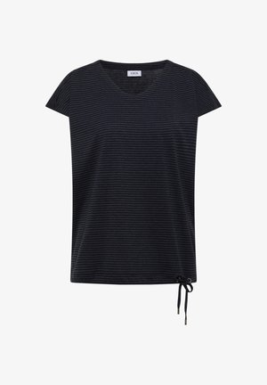 Cecil, DROP-SHOULDER SHIRT WITH CUT-OUT-DETAIL - Printtipaita - universal blue