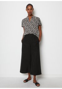 Marc O'Polo REGULAR SINGLE - Blouse - multi   black