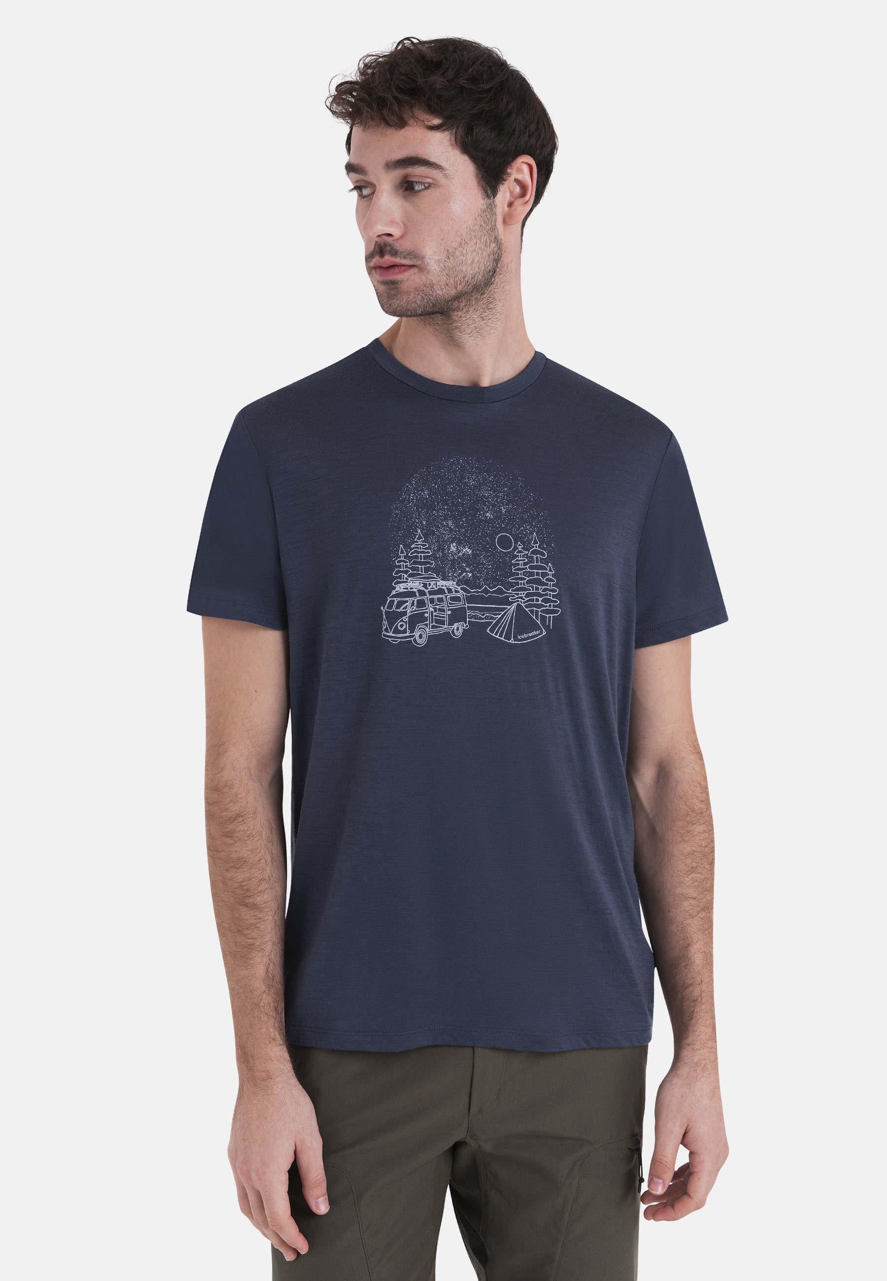 Icebreaker MERINO MID WEIGHT TECH LITE GRAPHIC - T-Shirt print 