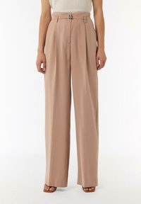 comma LARGE - Stoffhose - braun