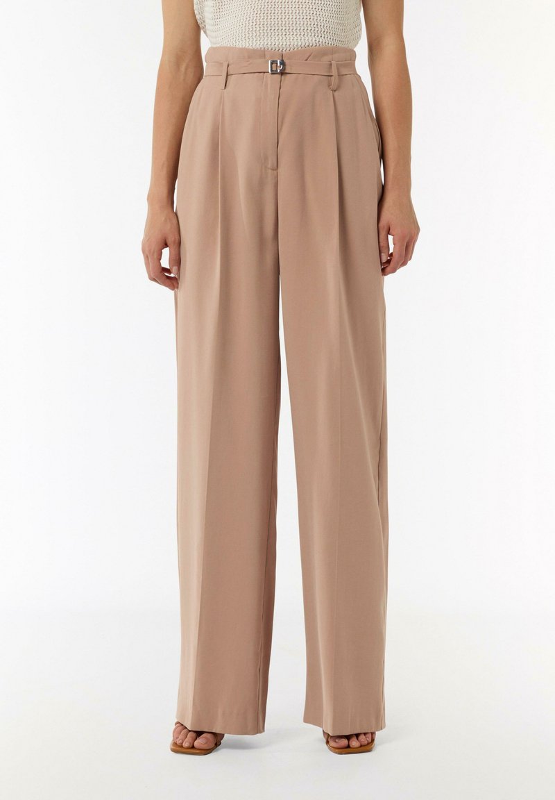 comma LARGE - Stoffhose - braun