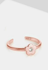 Elli SPARKLING BLOSSOM - MIT KRISTALLEN VON SWAROVSKI® - Prsten - rose gold-coloured