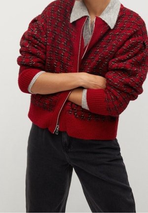 Cardigan - red