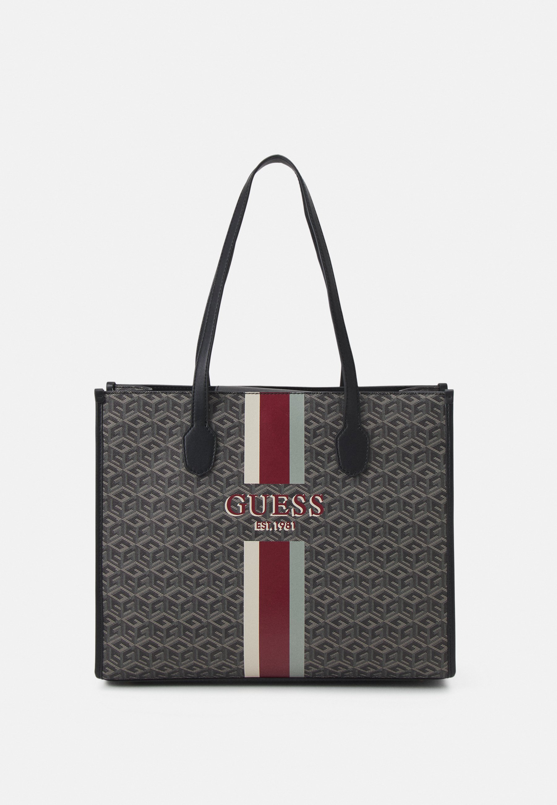 Guess SILVANA - Bolso shopping - logo/negro