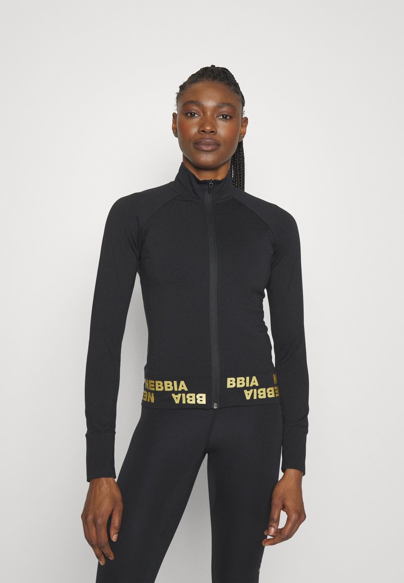Nebbia NEBBIA WOMEN'S ZIP-UP JACKET INTENSE WARM-UP - Treningsjakke - black/gold