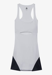 TENNIS DRESS WITH CUTS OUTS AND RACER BACK - Sportkleid - white/dark blue