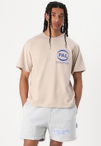 Pal Sporting Goods INTERNATIONAL PRE GAME UNISEX - Apdrukāts T-krekls - stone