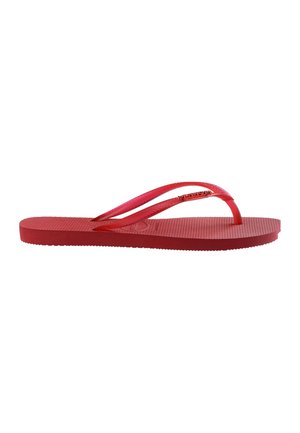 Havaianas, SLIM SPLIT - Bade-Zehentrenner - red