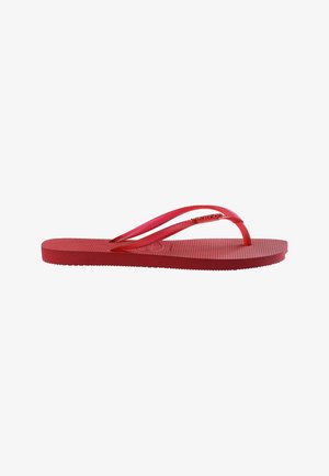 Havaianas, SLIM SPLIT - Bade-Zehentrenner - red