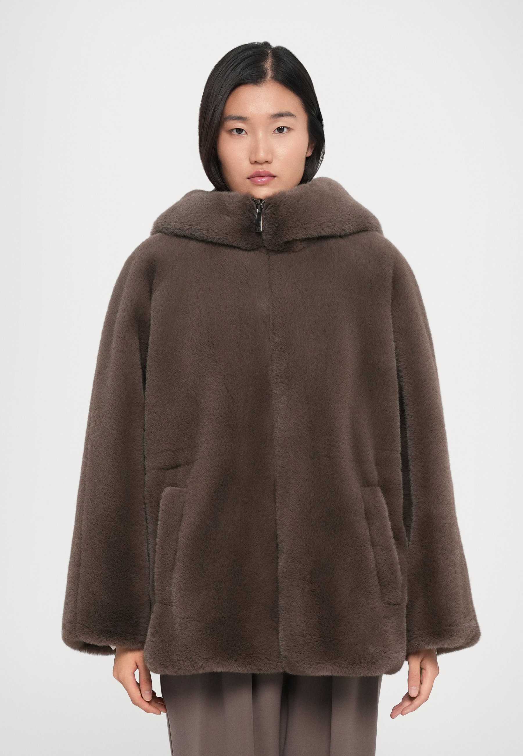 Emporio Armani COAT - Winter coat - taupe - Zalando.co.uk