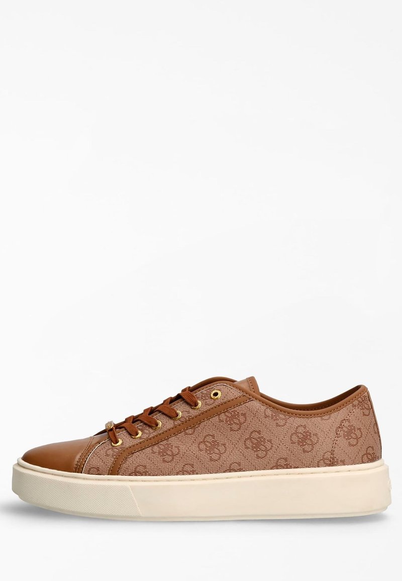 guess brown trainers