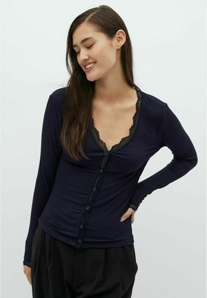 Mbym Udele Strickjacke Charita Night Sky