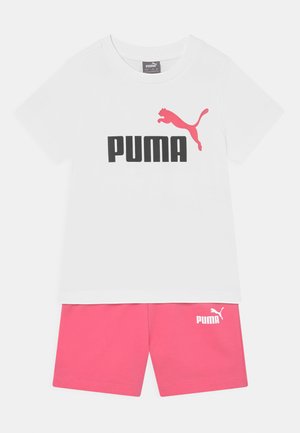 MINICATS TEE UNISEX SET - T-shirt imprimé - sunset pink