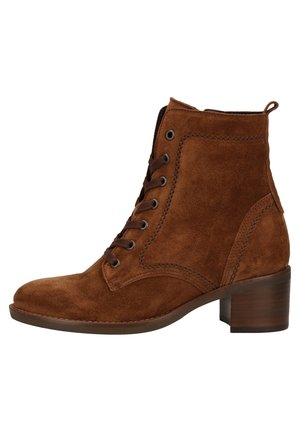 Botines con cordones - dark brown