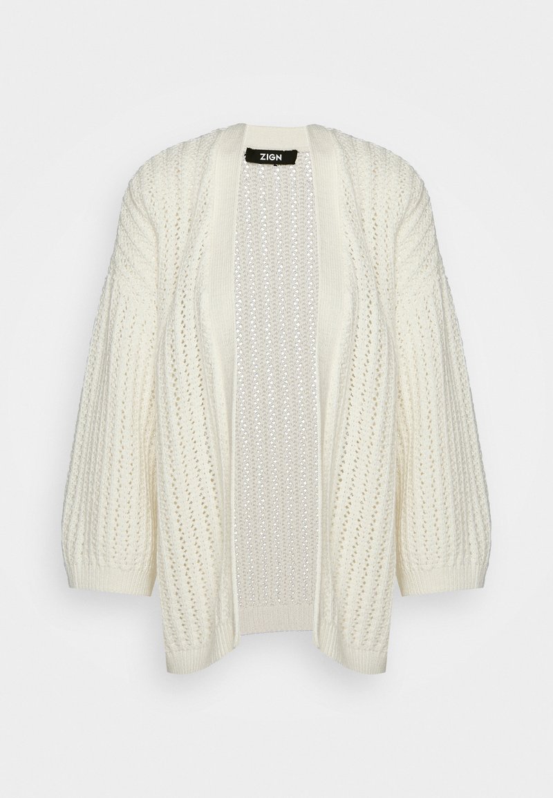 Damen Strickjacken | Zign Strickjacke off-white/offwhite - TK76787 Damen Strickjacken | Zign Strickjacke off-white/offwhite - TK76787